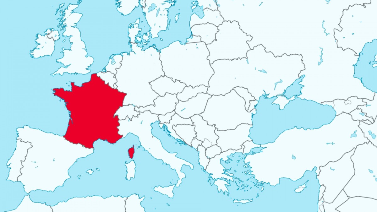 Poznáte státy západní Evropy na slepé mapě? 