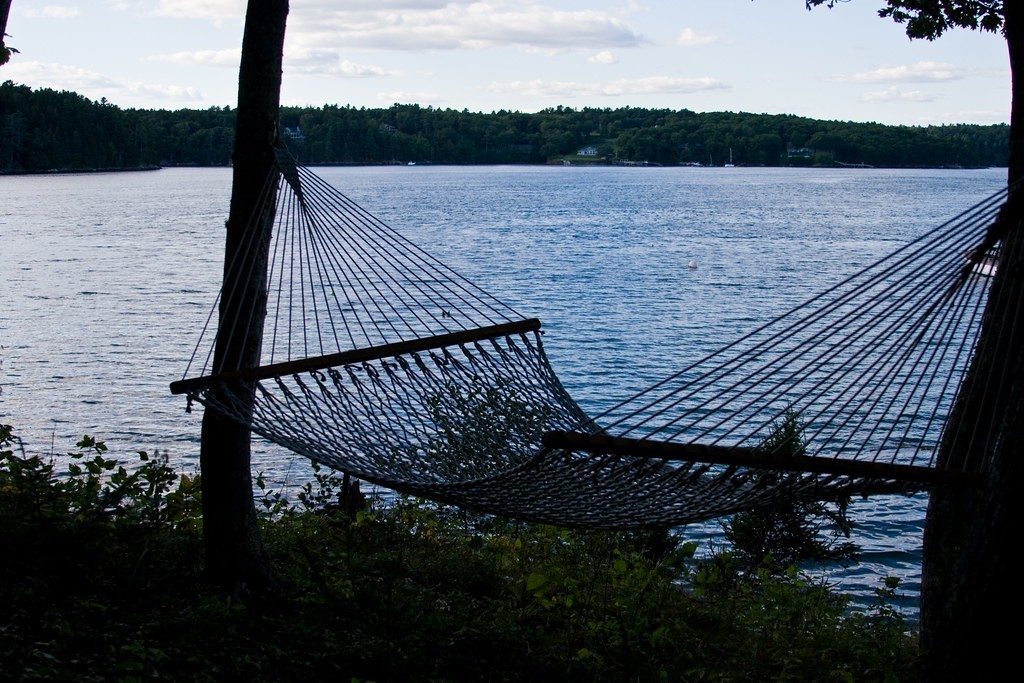 Hamaka houpací síť