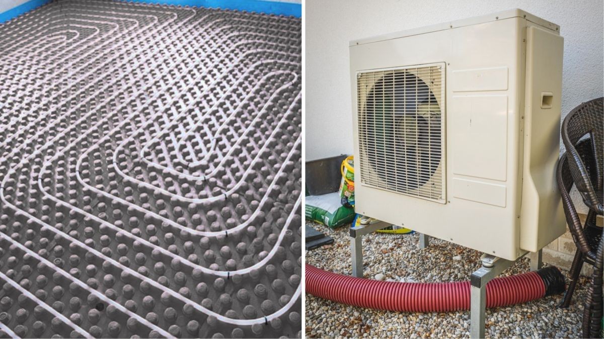 Vytápění domu podlahovým topením