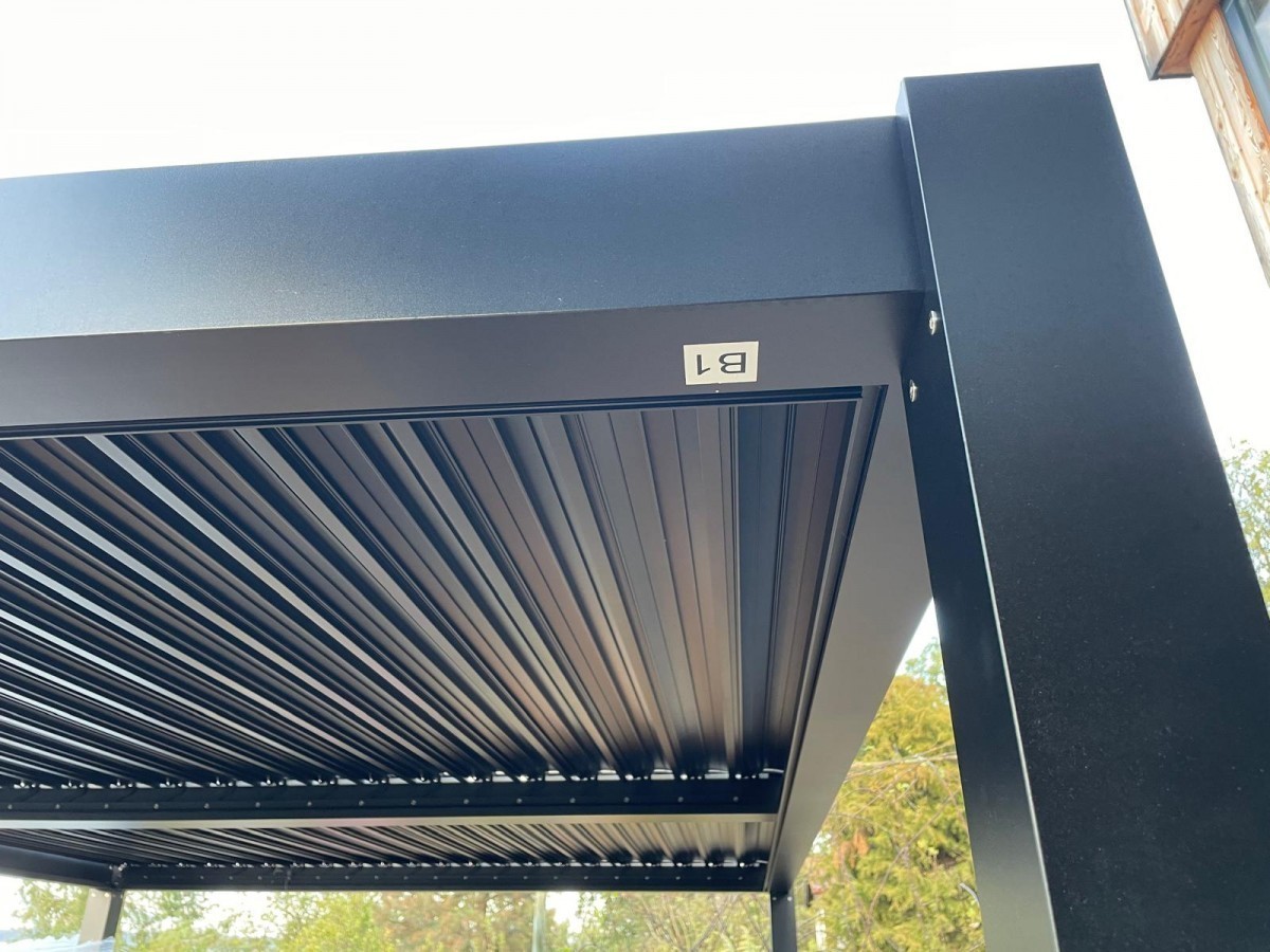 Bioklimatická pergola na zahradu