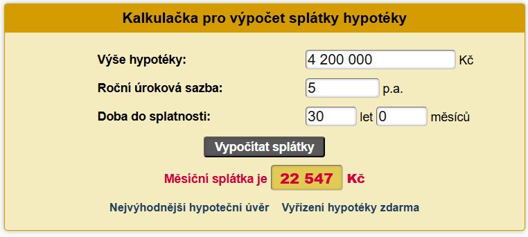 Dostupný rodinný dům