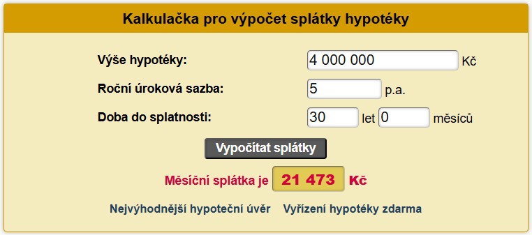 Dostupný rodinný dům