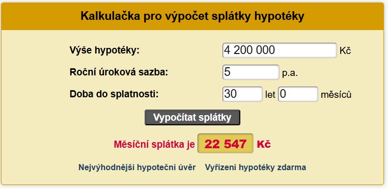 Cenově dostupný rodinný dům