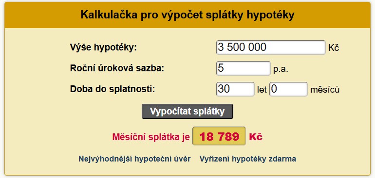 Cenově dostupný rodinný dům