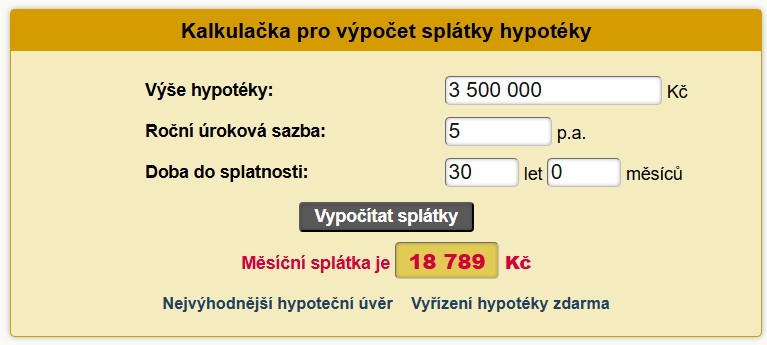 Cenově dostupný rodinný dům