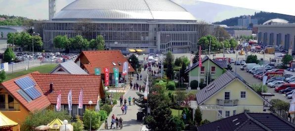 vzorové domy Národní stavební centrum Brno