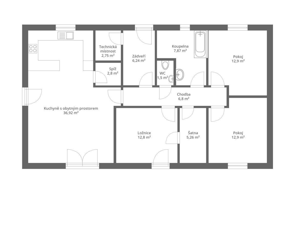 Dům od zkušeného stavaře z Hradce