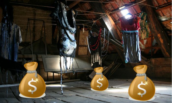 Peníze na půdě