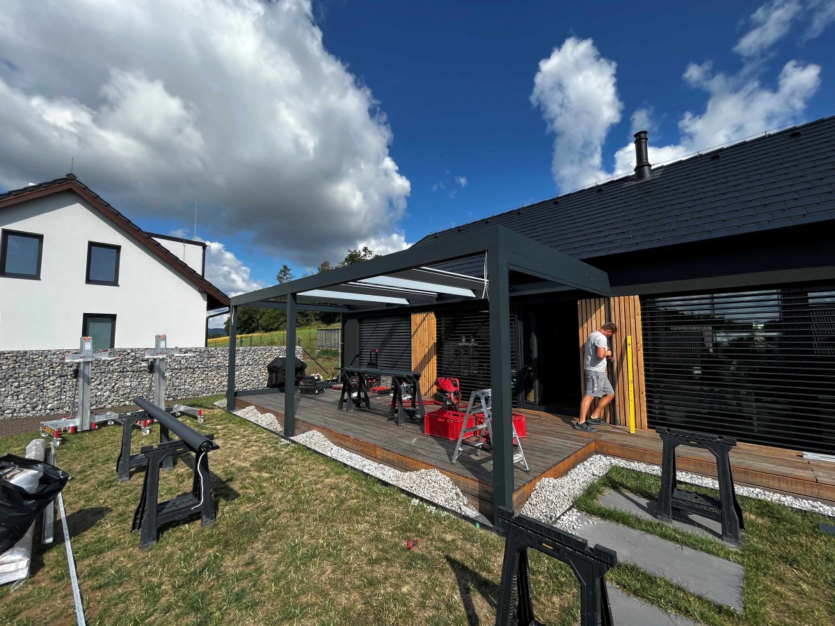 Bioklimatická pergola na doporučení