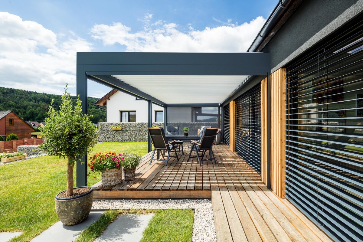 Bioklimatická pergola na doporučení