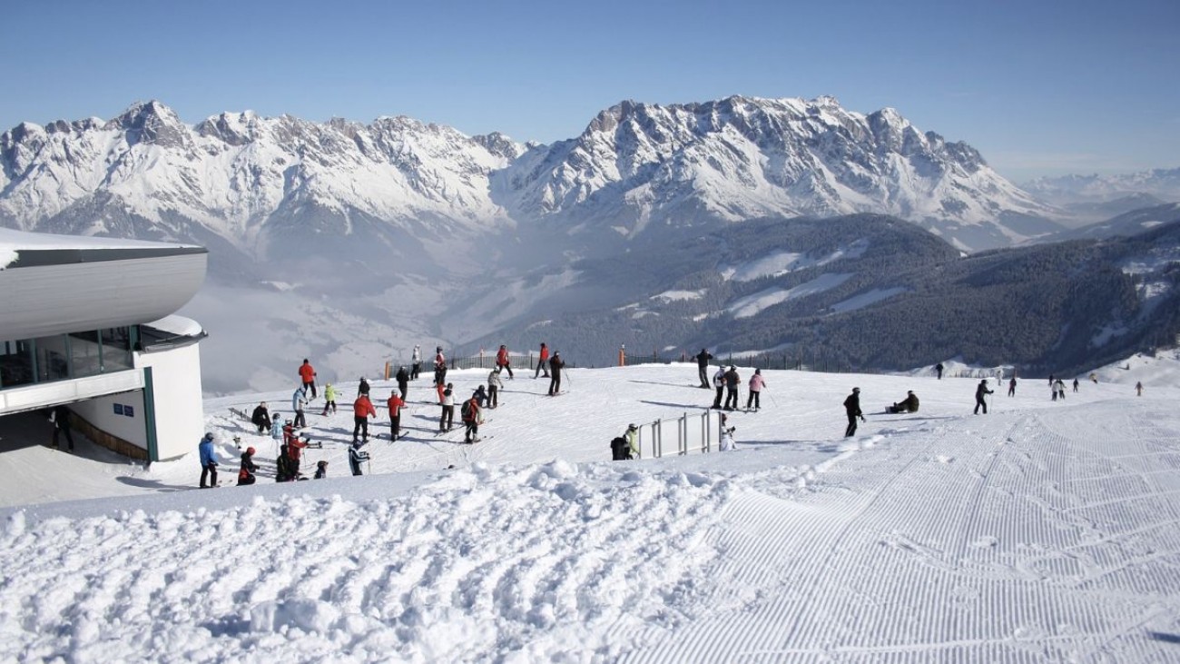 Ski areál v Rakousku