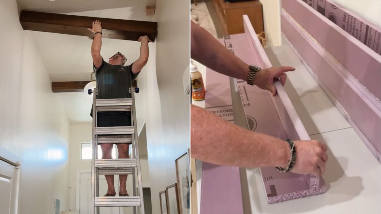 Falešné dřevěné stropy