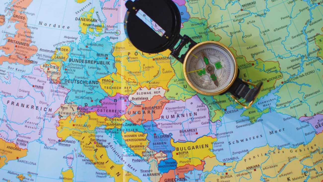 Poznáte země západní Evropy na slepé mapě?