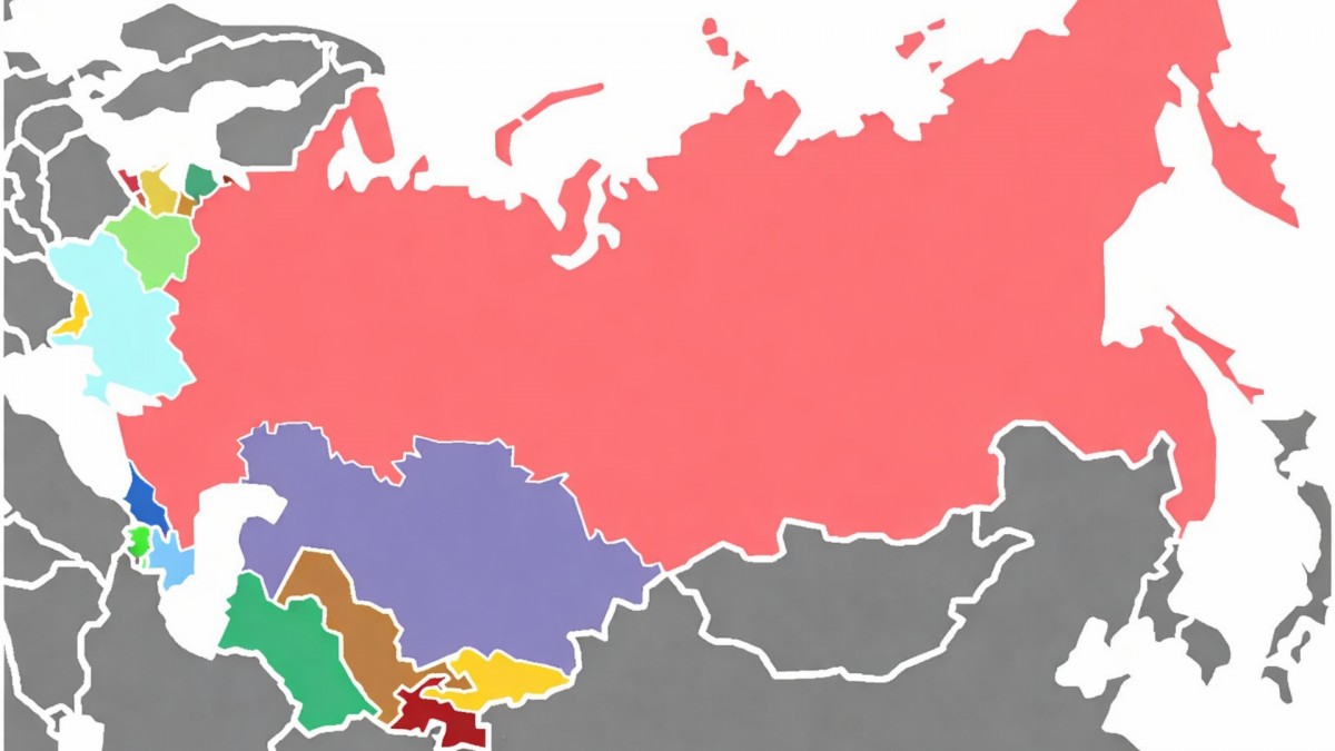  Které státy tvořily Sovětský svaz?