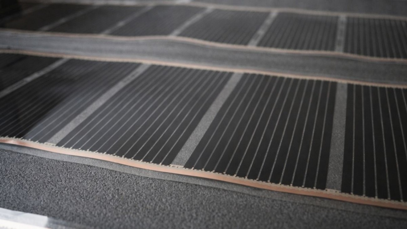 Topení elektrickými podlahovými foliemi