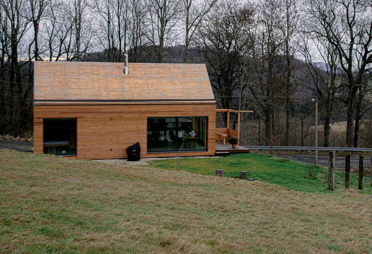 Dřevostavba Augustové a Bečváře