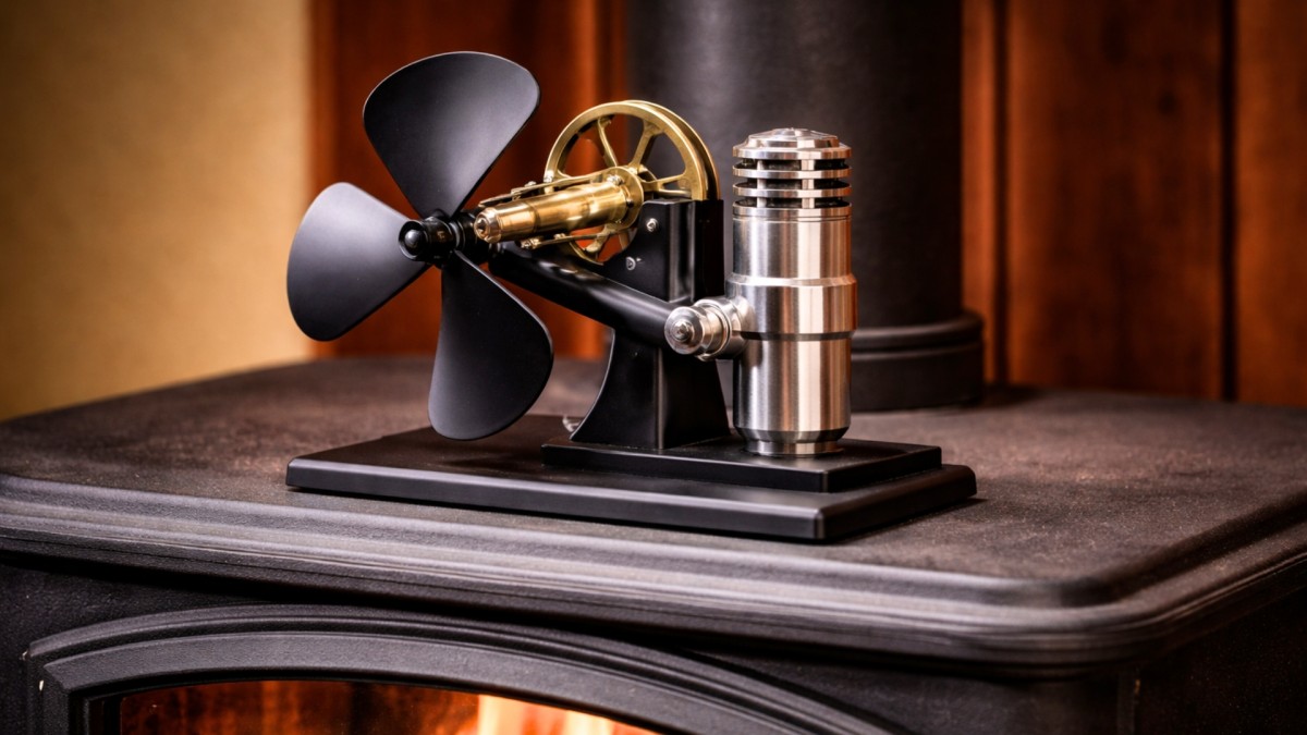 Krbový ventilátor výrazně zvyšuje účinnost kamen a snižuje spotřebu dřeva