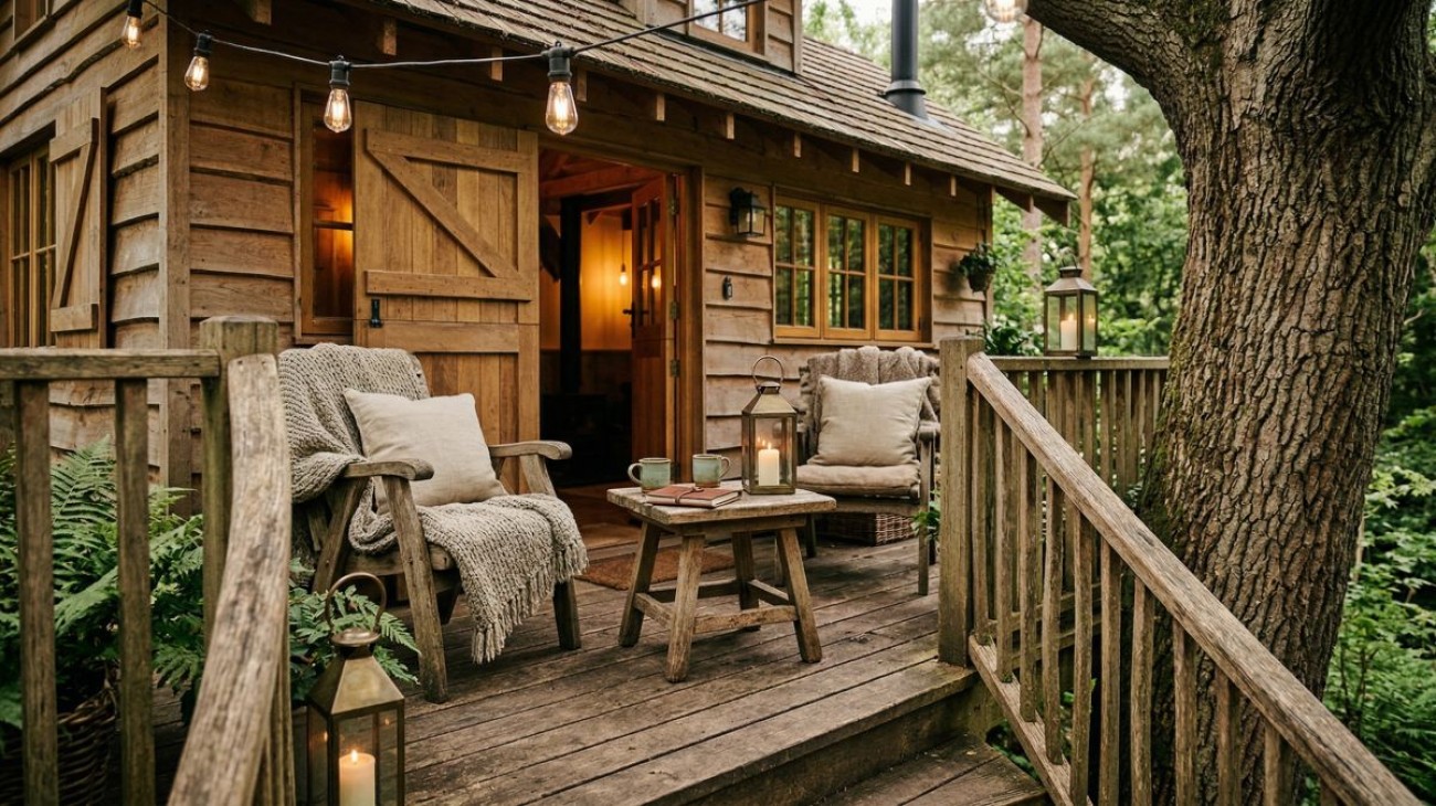 Treehouse v Jeseníkách