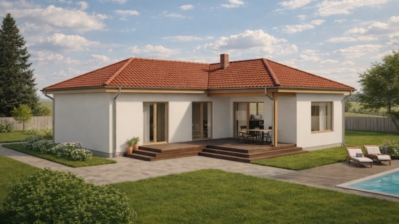 Dům s nízkou hypotékou a cenou za provoz