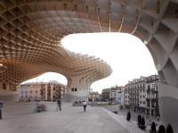 Metropol Parasol pohled zespodu