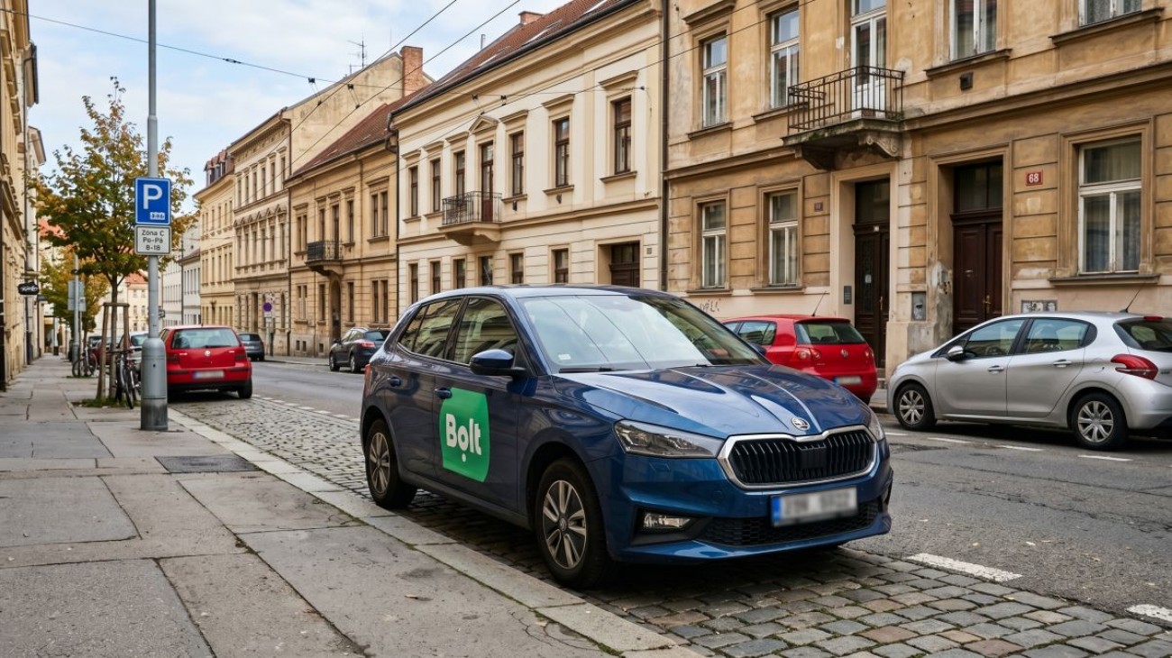 Řidič v Brně