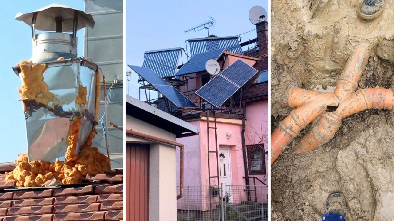 Tohle je skutečná fušeřina. Fotografie zachycují nejhorší výsledky českých fachmanů