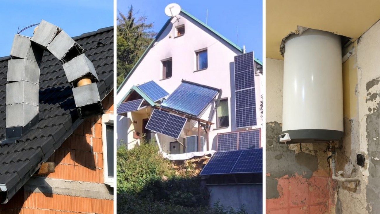 Zlaté české ručičky se tentokrát předvedly. Fotky ukazují skutečnou stavební fušeřinu