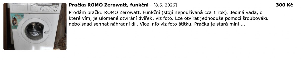 Levná pračka