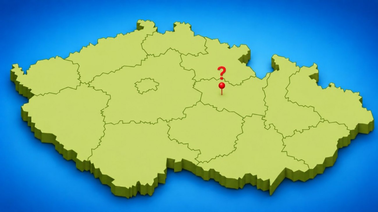Těžký zeměpisný kvíz: Poznáte na slepé mapě ČR velká města?