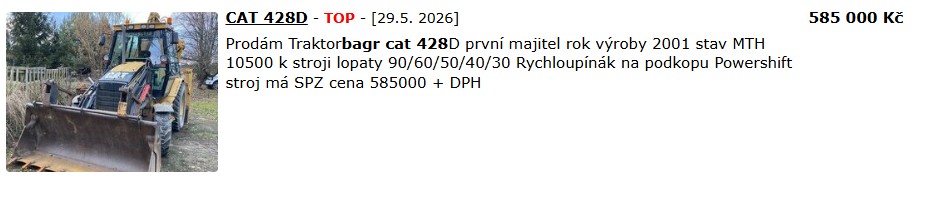 Investice do bagru