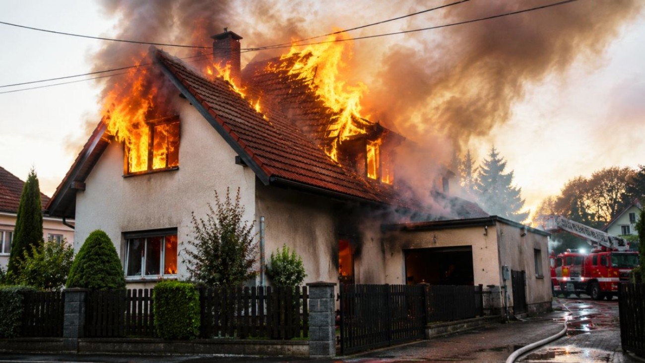 Hasiči vyjíždí k požárům domů i na jaře. Případy se rok co rok opakují 
