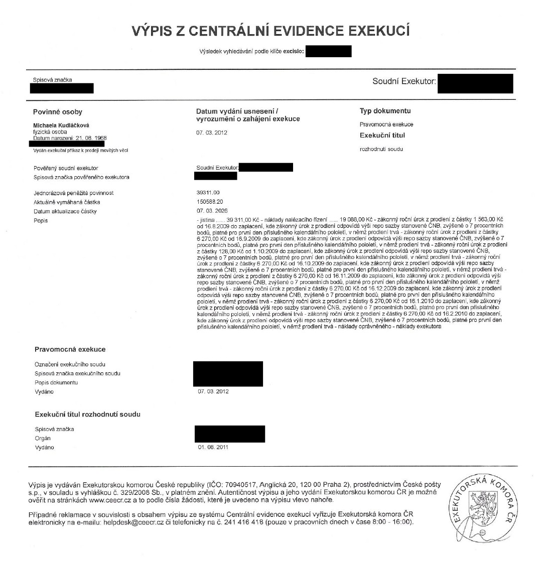 Herečka prolomila mlčení