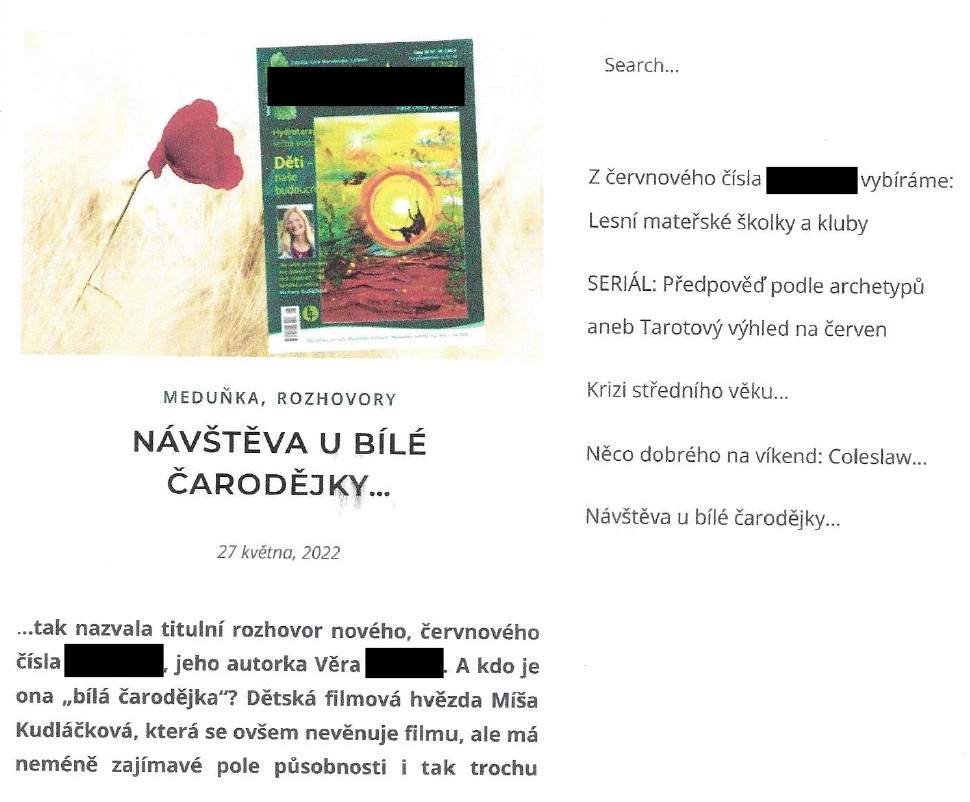 Herečka prolomila mlčení