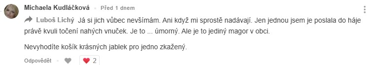 Herečka prolomila mlčení