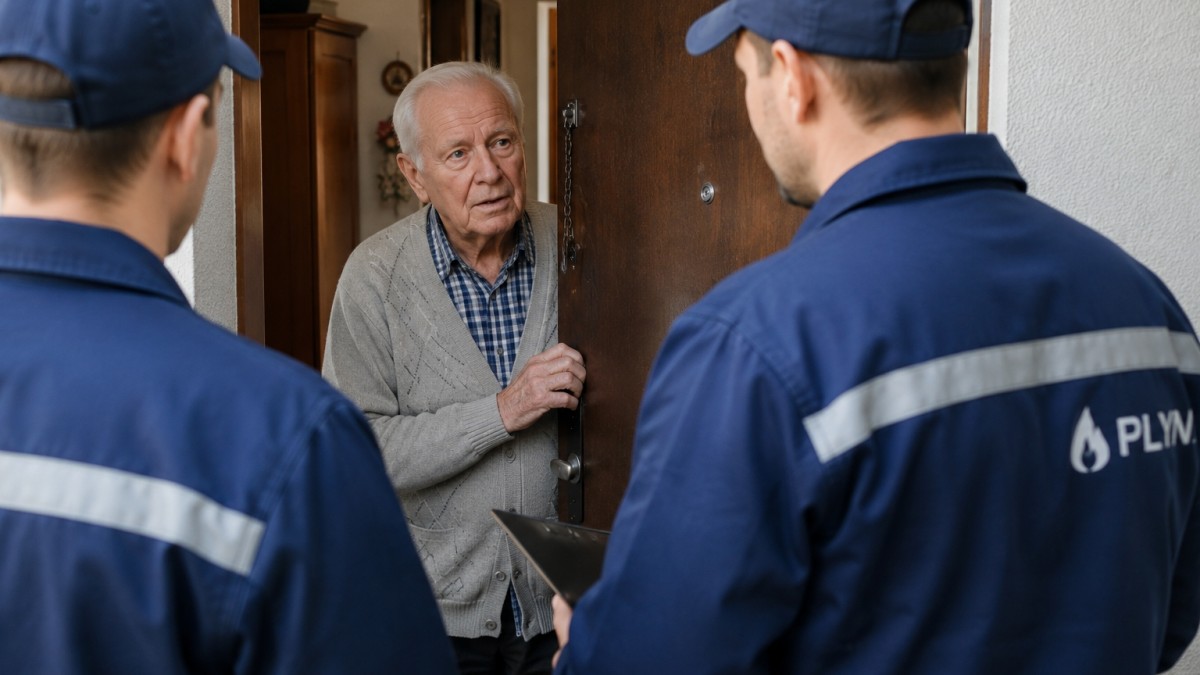 Po návštěvě plynařů zmizelo seniorovi přes 200 tisíc korun. Podezření padlo na vnuka