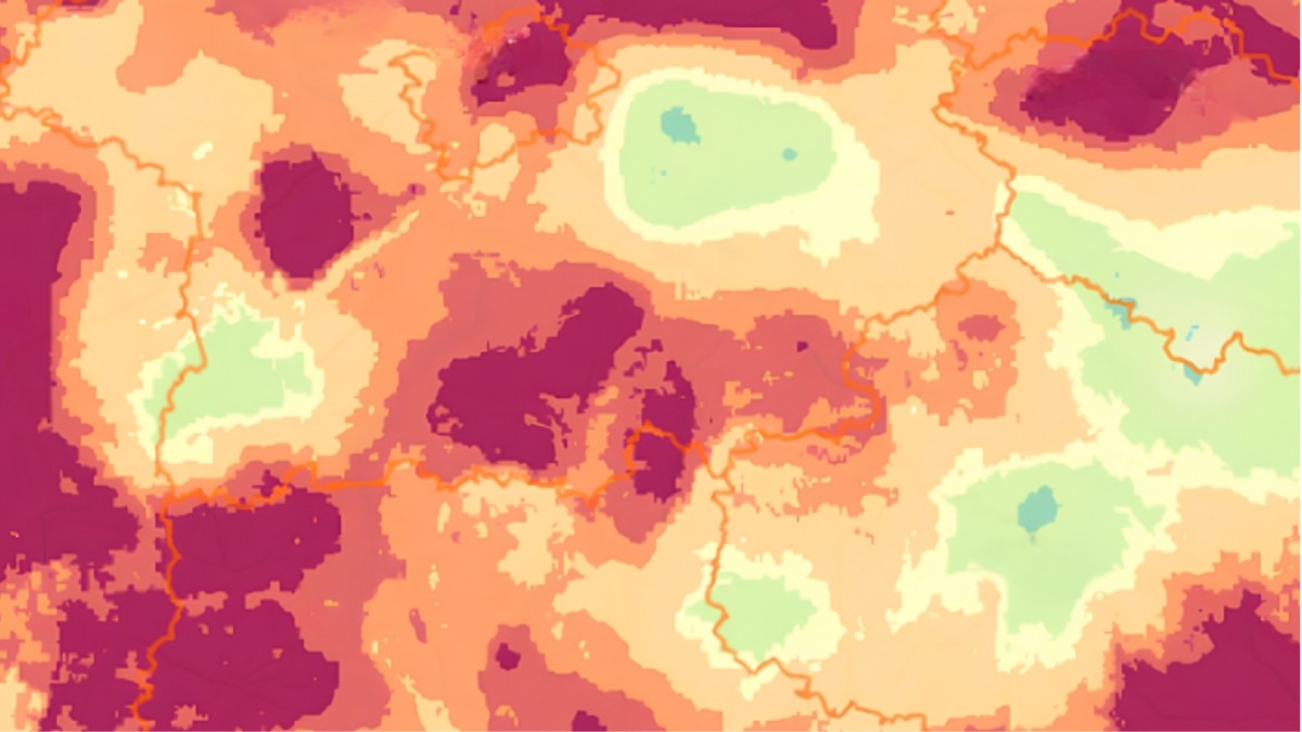 Mnoho oblastí v ČR se blíží „bodu vadnutí“. Aktualizovaná mapa ukazuje, kde je situace nejkritičtější