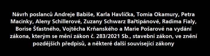 Předkladatelé kontroverzního zákona