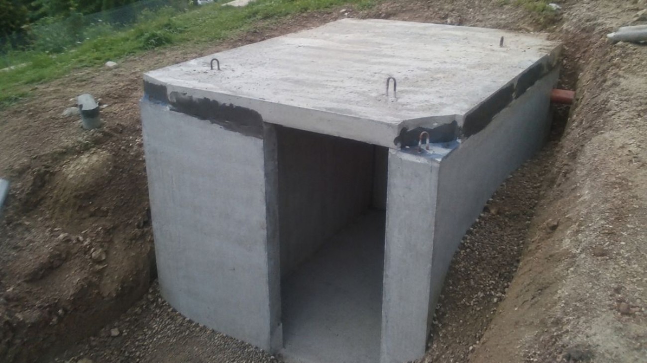 Betonový sklep na zahradu