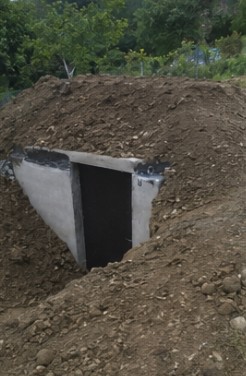 Betonový sklep na zahradu