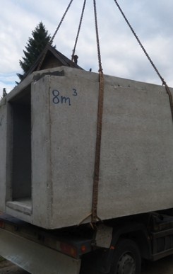 Betonový sklep na zahradu