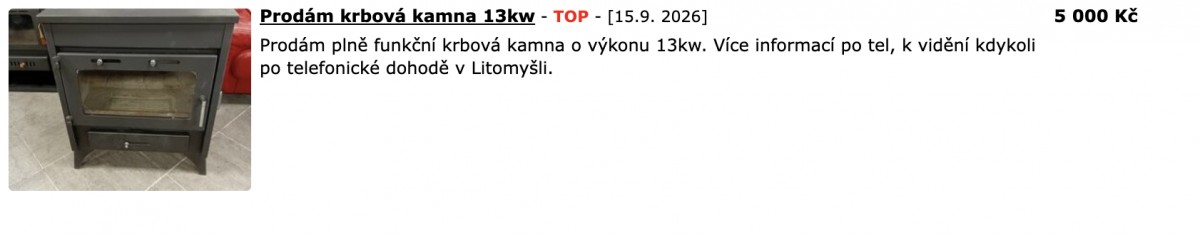 Levná krbová kamna