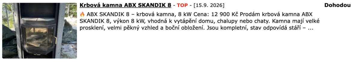 Levná krbová kamna