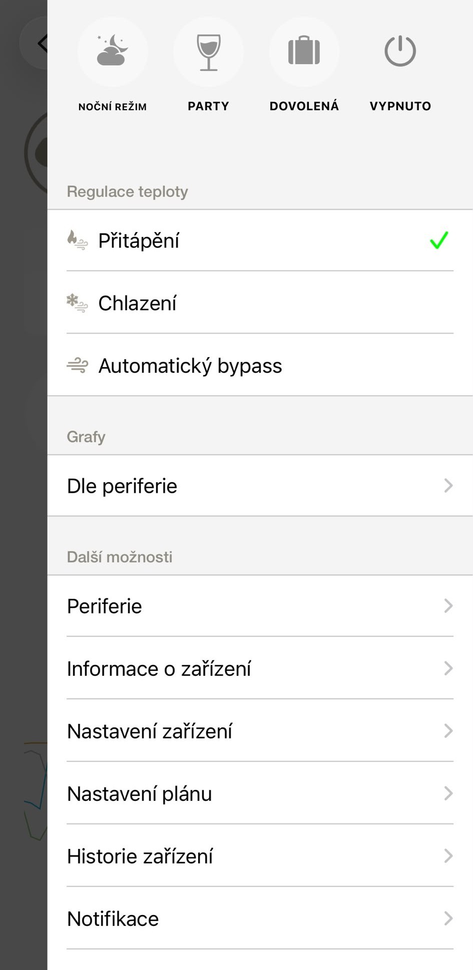 Vytápění domu na podzim