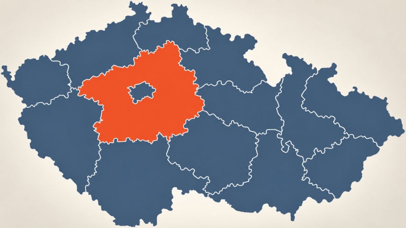 Poznávačka českých krajů. Určíte na slepé mapě všechny kraje správně?