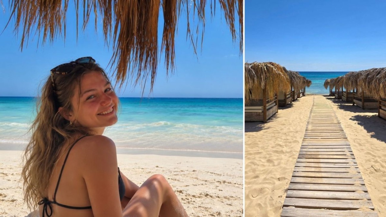„V Česku se už topí, tady je 28 °C a koupeme se v moři,“ říká Kamila. Letenka na Afroditin ostrov ji stála pár stovek