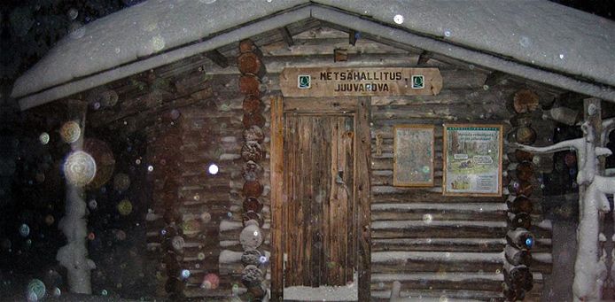 Zasněžený srub