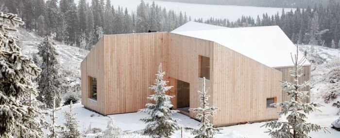 Dům v tradičním norském stylu